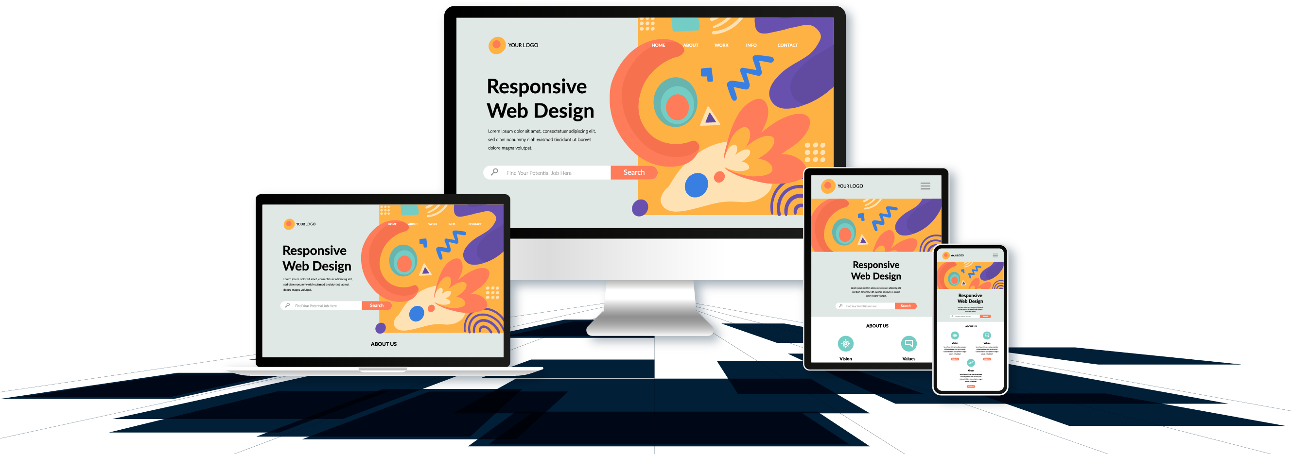 Diseño web profesional responsive VMC Innovate